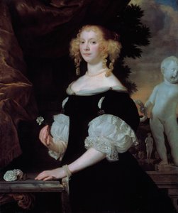 Portret van de weduwe van admiraal van Balen
